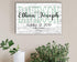 New Baby Gift Sign - Personalized Custom Wood Nursery Decor