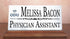 Old Dominion University Desk Nameplate – Custom Marble Name Sign with Title