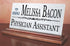 Old Dominion University Desk Nameplate – Custom Marble Name Sign with Title