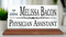 Old Dominion University Desk Nameplate – Custom Marble Name Sign with Title