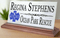 Personalized Paramedic Desk Nameplate – Custom Marble Plaque with Name & Department