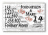 14th Anniversary Gift - Personalized Wood Sign for Husband, Wife or Couple - 14 Year
