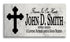 Memorial Stone - Forever In Our Hearts - Personalized Marble Plaque