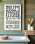 Personalized Kitchen Signs With Custom Name