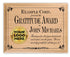 Gratitude Award Plaque – Personalized Employee Recognition Gift with Company Logo