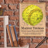 Softball Award Plaque - Custom Signable Team Gift - Solid Wood