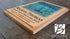 Swimming Award Plaque - Custom Signable Team Gift - Solid Wood