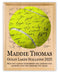 Tennis Award Plaque – Recognition Trophy - Custom Signable Gift for Players, Seniors & Team Coaches – Solid Wood
