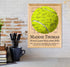 Tennis Award Plaque - Custom Signable Team Gift - Solid Wood