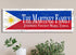Philippines Flag Sign - Personalized Family Name - Custom Wood Filipino Heritage Gift