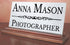 Marble Desk Nameplate – Personalized Office Gift for Photographers & Creatives