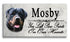 Rottweiler Memorial Stone - Personalized Marble Dog Grave Marker