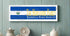 El Salvador Flag Sign - Personalized Family Name - Custom Wood Salvadoran Heritage Gift