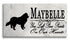 Samoyed Memorial Stone - Custom Personalized Marble Grave Marker