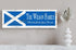 Scottish Flag Family Name Sign – Personalized Scotland Heritage Plaque with Custom Names