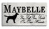 Springer Spaniel Memorial Stone - Custom Personalized Marble Grave Marker