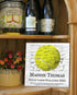 Tennis Award Plaque or Coach Recognition Gift - Signable Team Gift