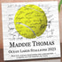 Tennis Award Plaque or Coach Recognition Gift - Signable Team Gift