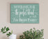 The Perfect Blend Family Sign - Personalized for Blended Families with Names & Established Date