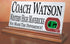 Track Coach Gift Plaque Custom Team Appreciation Award For Great Coaches
