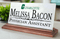 UNC Charlotte Nameplate – Solid Marble UNCC Desk Name Plate Sign with Personalized Title