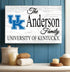 University of Kentucky Family Name Sign – Personalized Wood Plaque for Alumni or Graduation