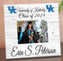 Kentucky Wildcats Graduation Frame - Class Year Picture Plaque - Custom - Upload Your Photo, Name & Class Year – 10.5"x10.5"