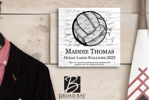 Volleyball Trophy Plaque - Recognition Award - for Players, Senior Season Gift, MVP or Coaches