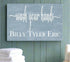 Wash Your Hands Bathroom Sign - Personalized with Kids Names Custom Farmhouse Style