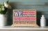 We Pledge Allegiance Sign - Personalized Custom American Flag Family Name Patriotic Plaque