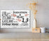13th Anniversary Gift - Personalized Wood Sign for Husband, Wife or Couple - 13 Year