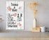13th Anniversary Gift - Personalized Wood Plaque for Husband, Wife or Couple - 13 Year