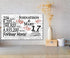 17th Anniversary Gift - Personalized Wood Sign for Husband, Wife or Couple - 17 Year