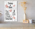 3rd Anniversary Gift - Personalized Wood Plaque for Husband, Wife or Couple - 3 Year