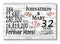 32 Year Anniversary Gift Personalized 32nd Wedding Anniversary Present