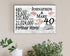 40th Anniversary Gift - Personalized Wood Sign for Couples