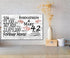 42nd Anniversary Gift - Personalized Wood Sign for Couples