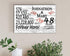 48th Anniversary Gift - Personalized Wood Sign for Couples