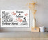 5th Anniversary Gift - Personalized Wood Sign for Husband, Wife or Couple - 5 Year