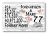 77th Anniversary Gift - Personalized Wood Sign for Couples