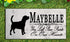 Beagle Memorial Stone - You Left Paw Prints On Our Hearts