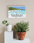 Retirement Gift Plaque PERSONALIZED Signable Beach Theme Sign Plaque