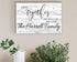 And So Together They Built a Life They Loved Sign - Personalized Wedding or Anniversary Gift