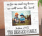 As For Me And My House We Will Serve The Lord Photo Frame With Printed Picture Personalized Solid Wood 10.5 x 10.5