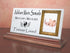 Baby Memorial Plaque With Photo - Personalized for Shelf or Desktop Marble 8x4in