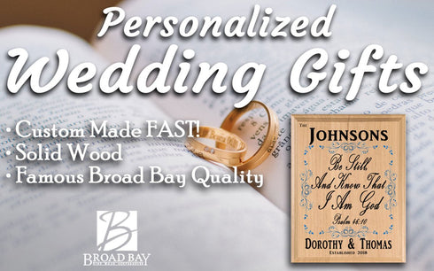 Be Still & Know That I Am God Sign - Personalized Family Blessing Plaque