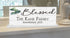 Blessed Family Sign - Personalized with Established Date for Mantel or Shelf