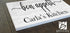 Bon Appetit Kitchen Sign With Custom Name - Solid Wood