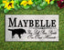 Border Collie Memorial Stone - You Left Paw Prints On Our Hearts