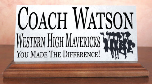 Cheer Coach Gift Plaque Custom Cheerleading Team Award For Great Coaches